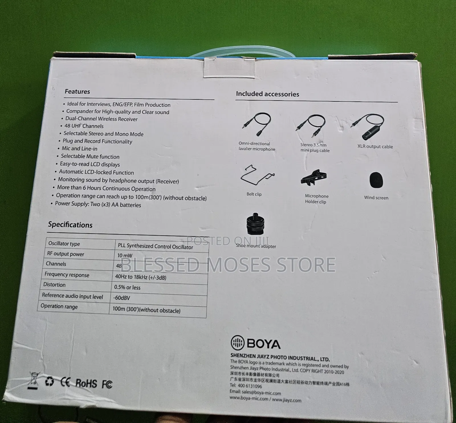 Boya Microphone Pro-k2