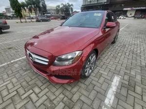 Mercedes-Benz C300 Sport 4Matic Sedan AWD (2.0L 4cyll 7A) 2016 Red