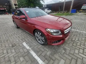Mercedes-Benz C300 Sport 4Matic Sedan AWD (2.0L 4cyll 7A) 2016 Red