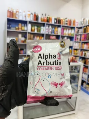 Alpha Arbutin Collagen Whitening Face and Body Soap