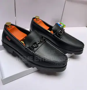 All Black Timberland Loafers 