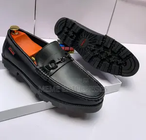 All Black Timberland Loafers 