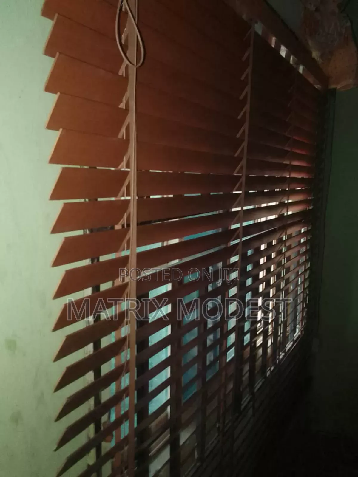 Wooden Blind