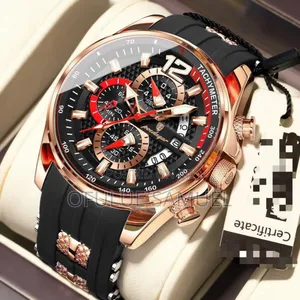Rubber Strap P Wristwatch