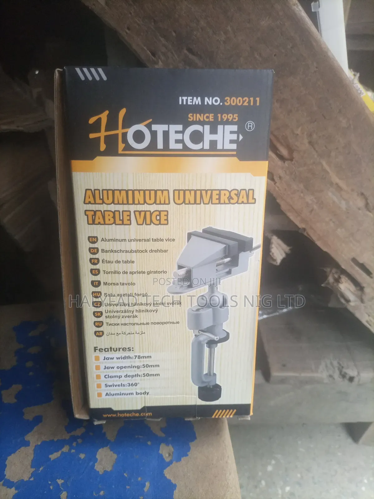 Aluminum Universal Table Vice