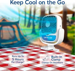 Arctic Cool Clamp Evaporation Air Cooler