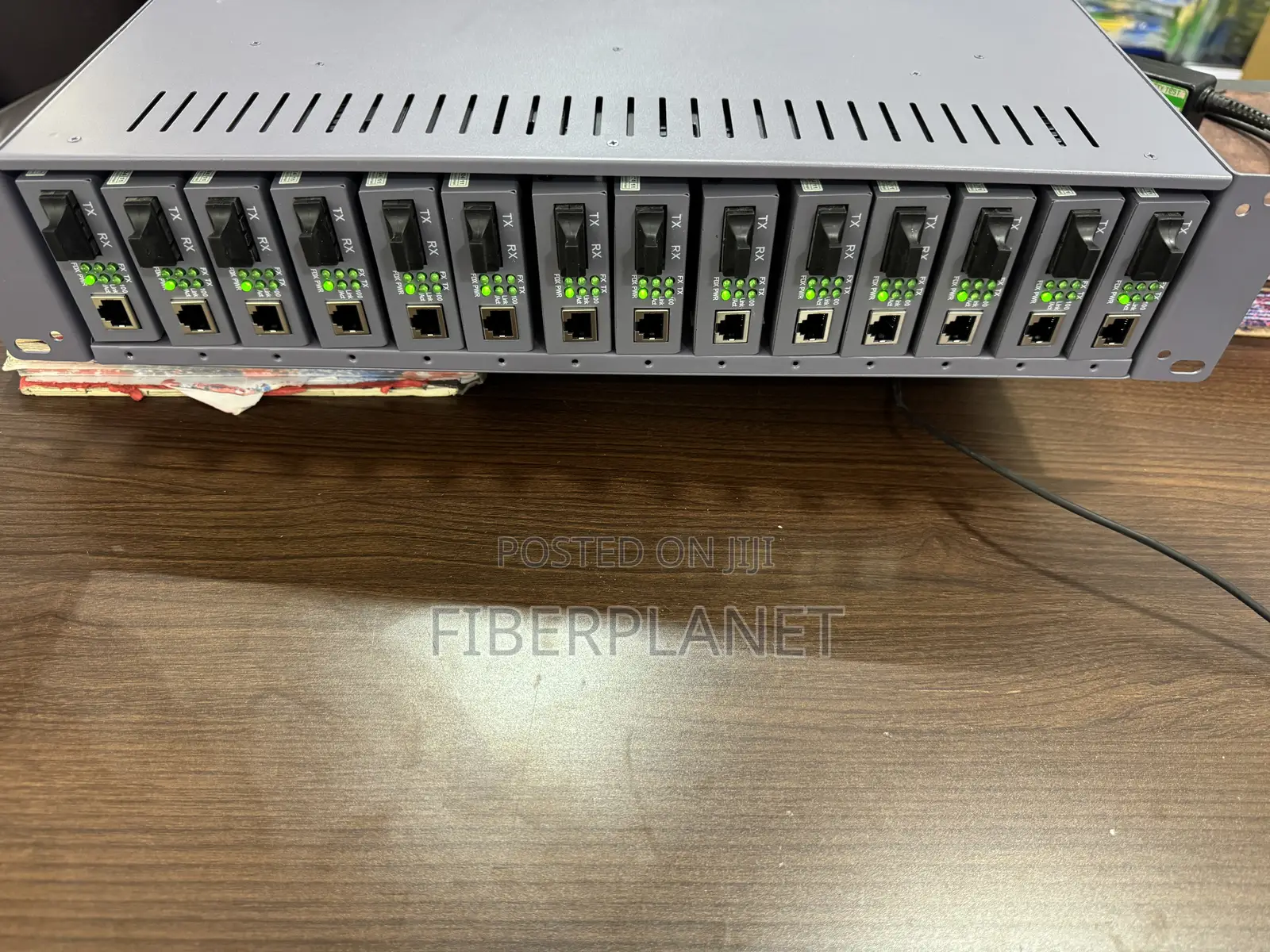 Fiber Optics Media Converter Chassis