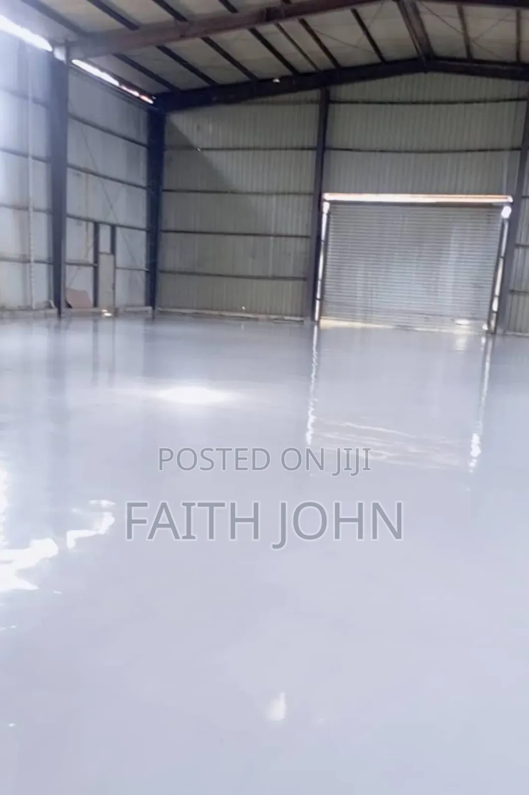 Clean Industrial Epoxy Flooring
