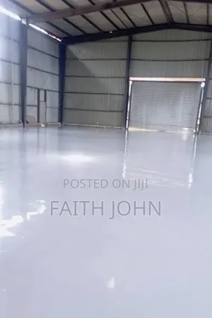 Clean Industrial Epoxy Flooring