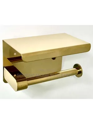 Gold Toilet Paper Holder