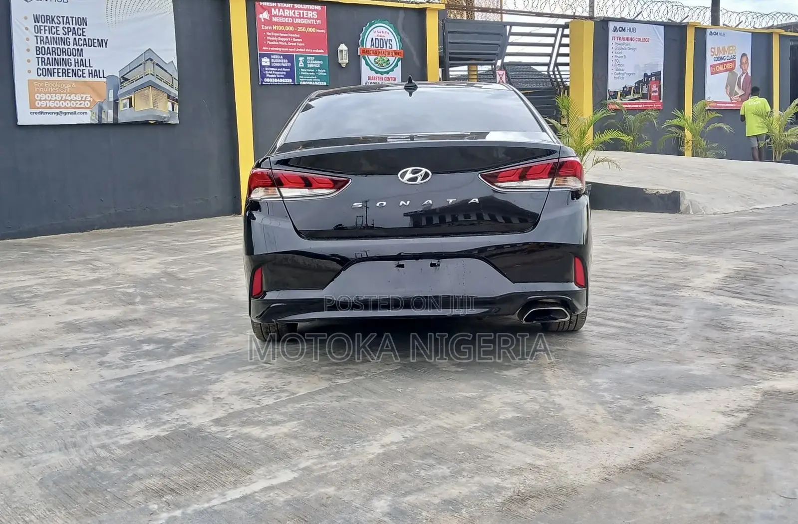 Hyundai Sonata Sport 2019 Black