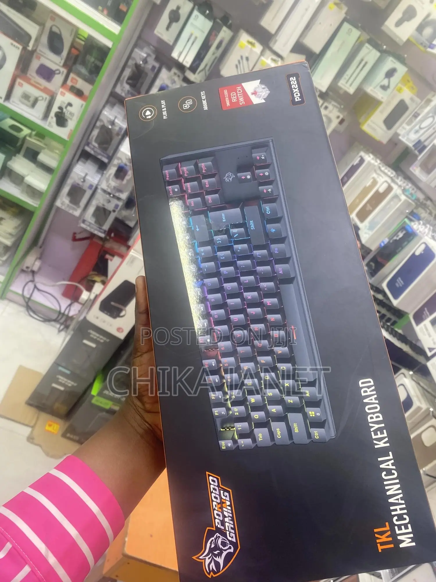 Porodo Tlk Mechanical Gaming Keyboard
