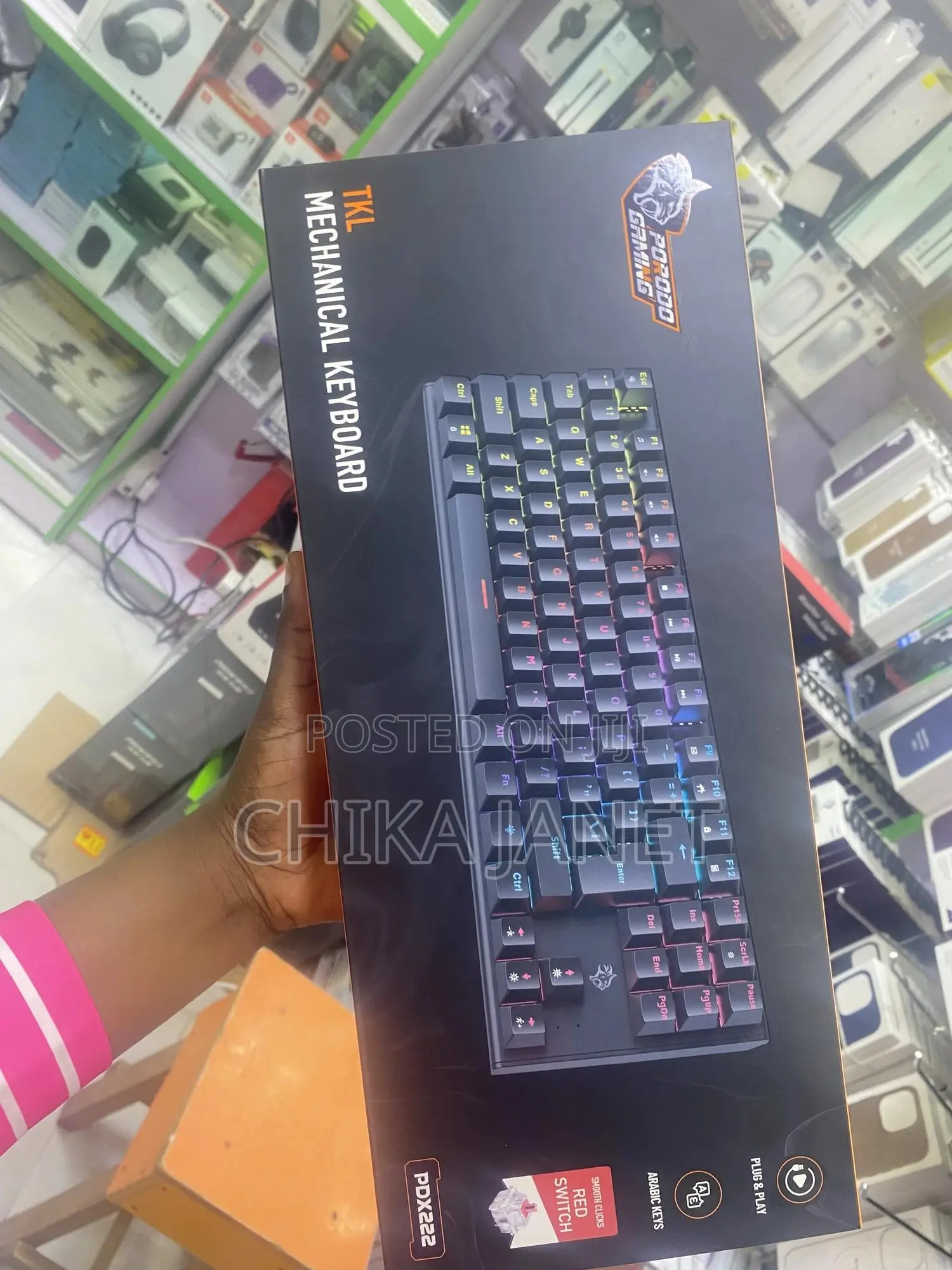 Porodo Tlk Mechanical Gaming Keyboard