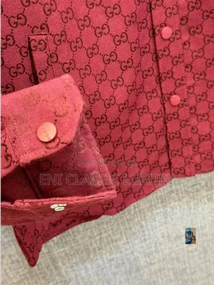 Most Wanted Luxury Designer Long Sleeve Jacket  Shirt Gucci