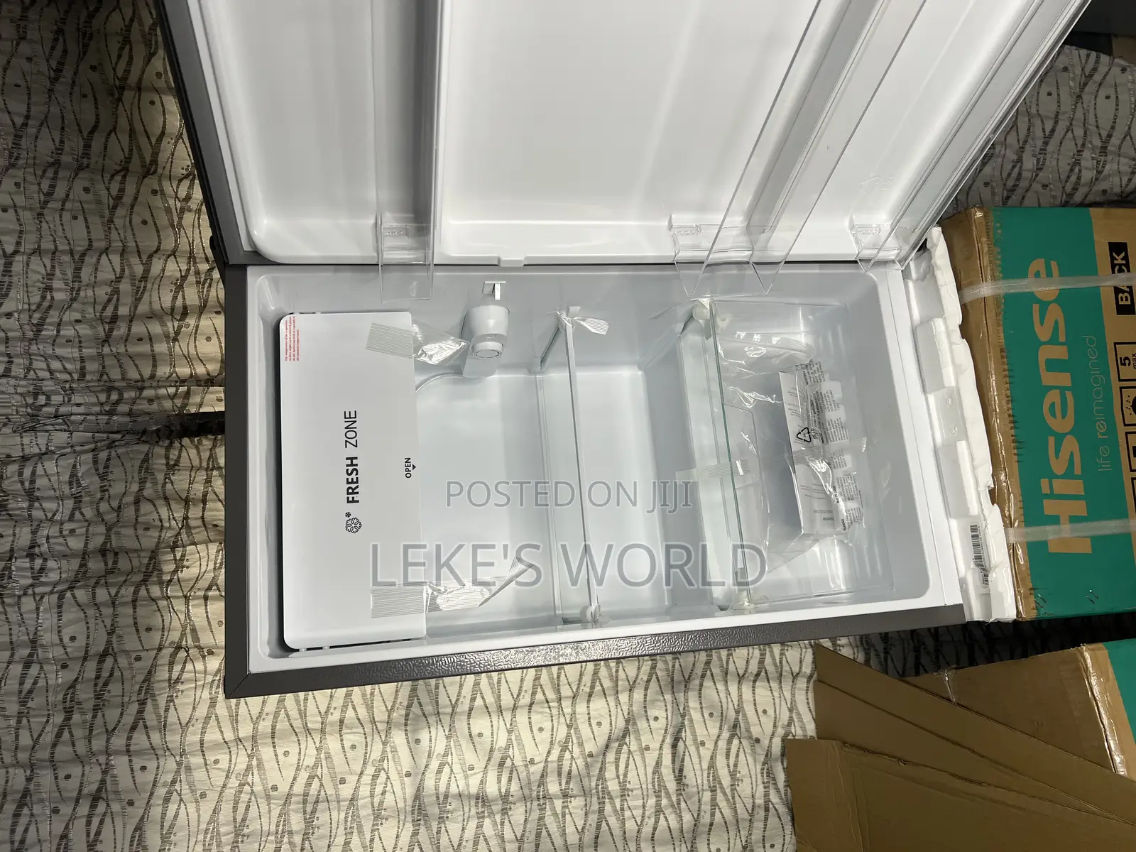 90l Hisense Refrigerator With Small Freezer