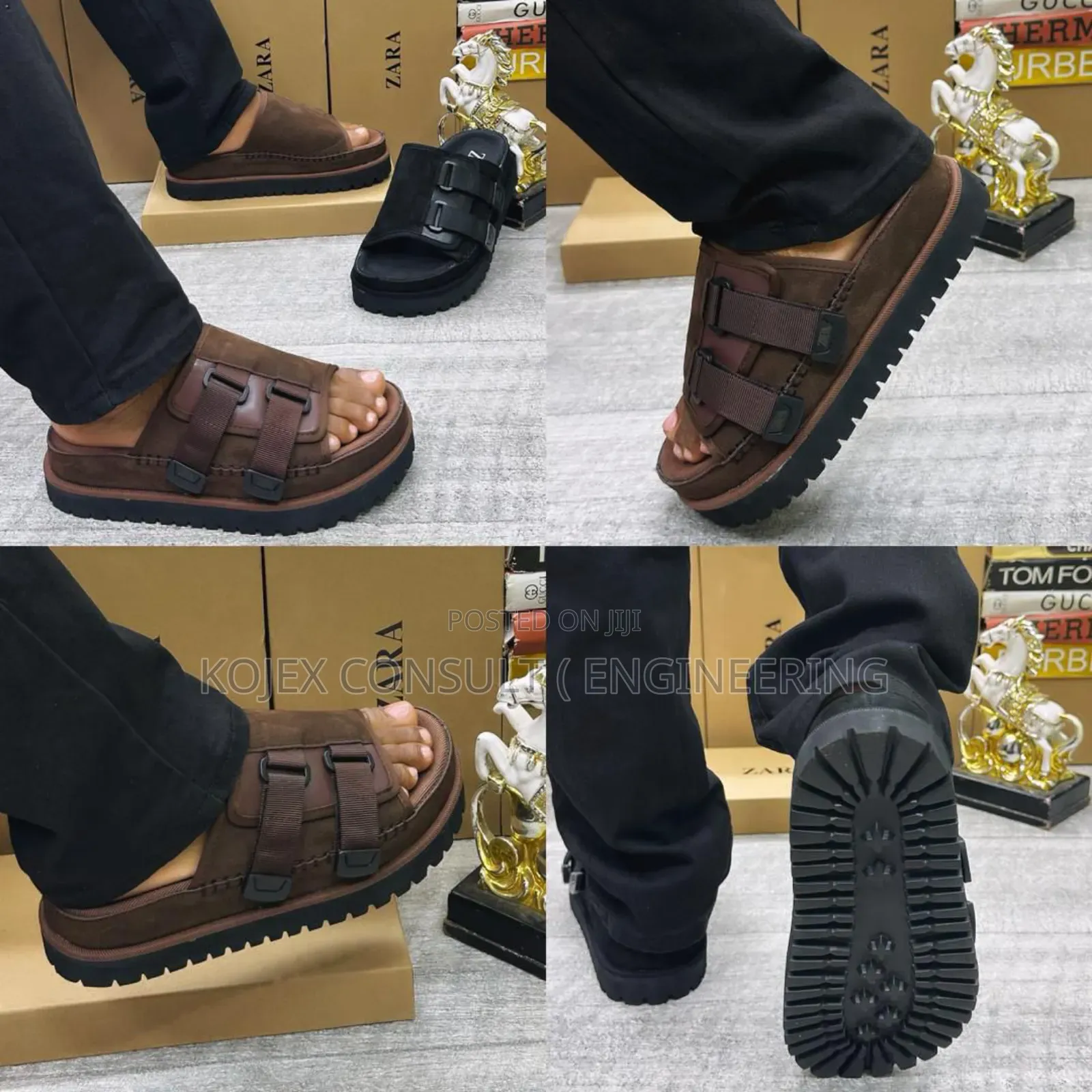 *Zara Luxury Pam With Buckle Available