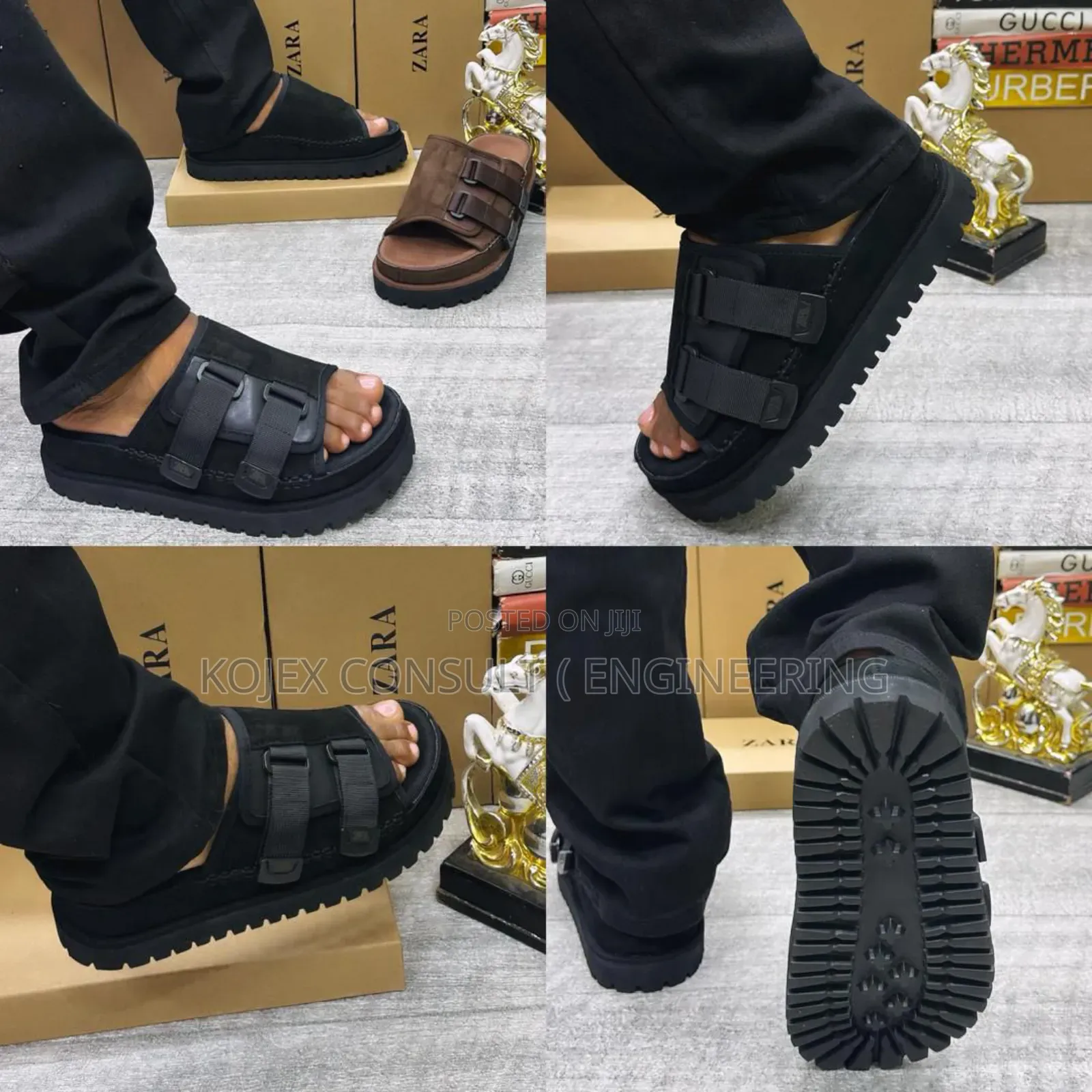 *Zara Luxury Pam With Buckle Available