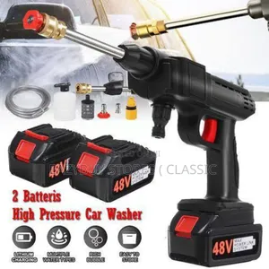 High Power Pressure Washer Double Battery 