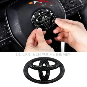 Toyota Corolla Steering Logo (Black)