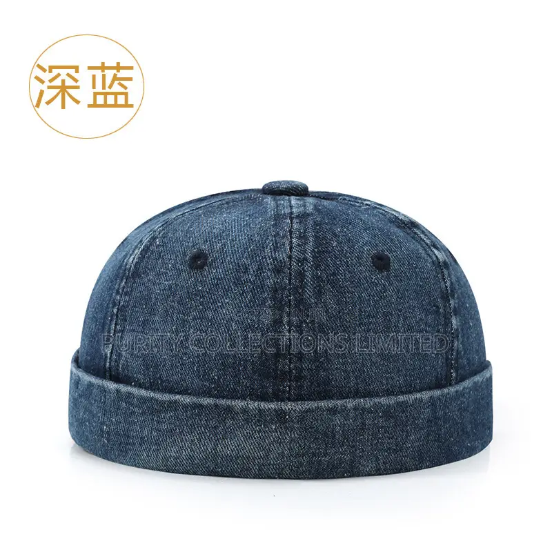 Denim Beanie Caps