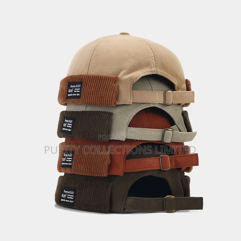 Open Back Round Cap