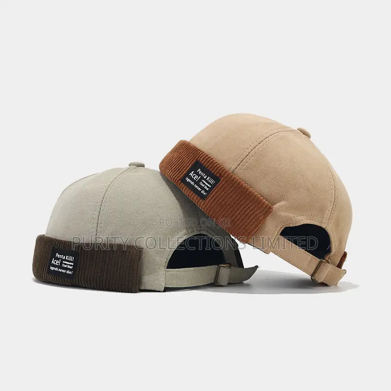 Open Back Round Cap