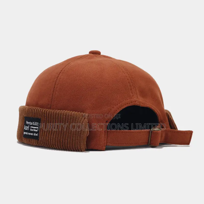 Open Back Round Cap