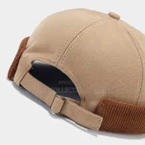 Open Back Round Cap