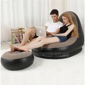 Inflatable Sofa With Foot Rest