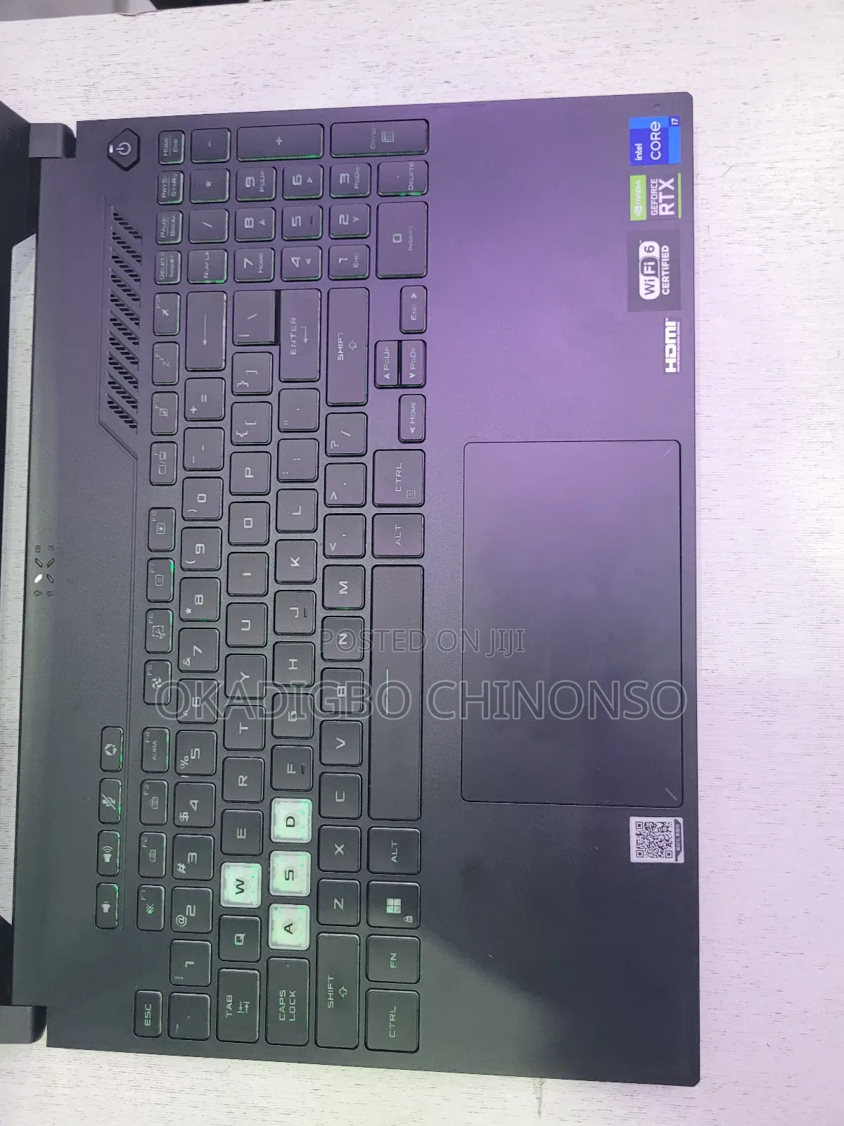 Laptop Asus TUF Gaming A15 16GB Intel Core i7 SSD 512GB