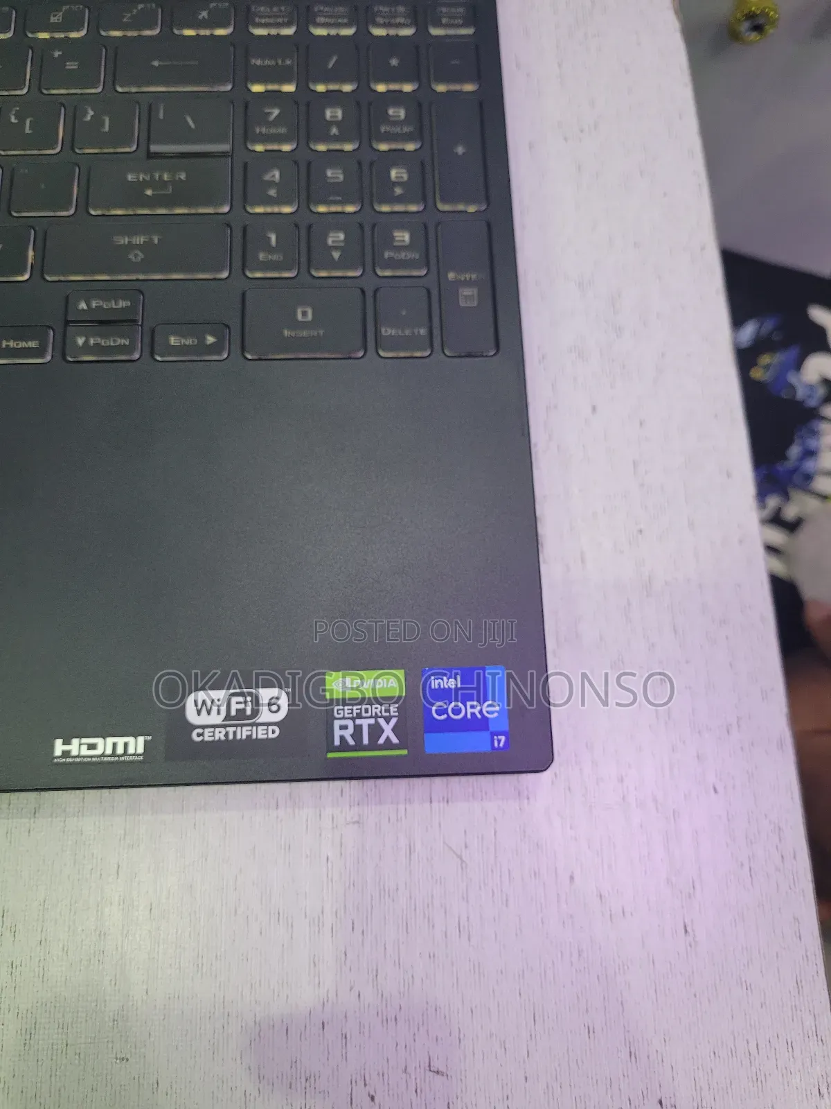Laptop Asus TUF Gaming A15 16GB Intel Core i7 SSD 512GB