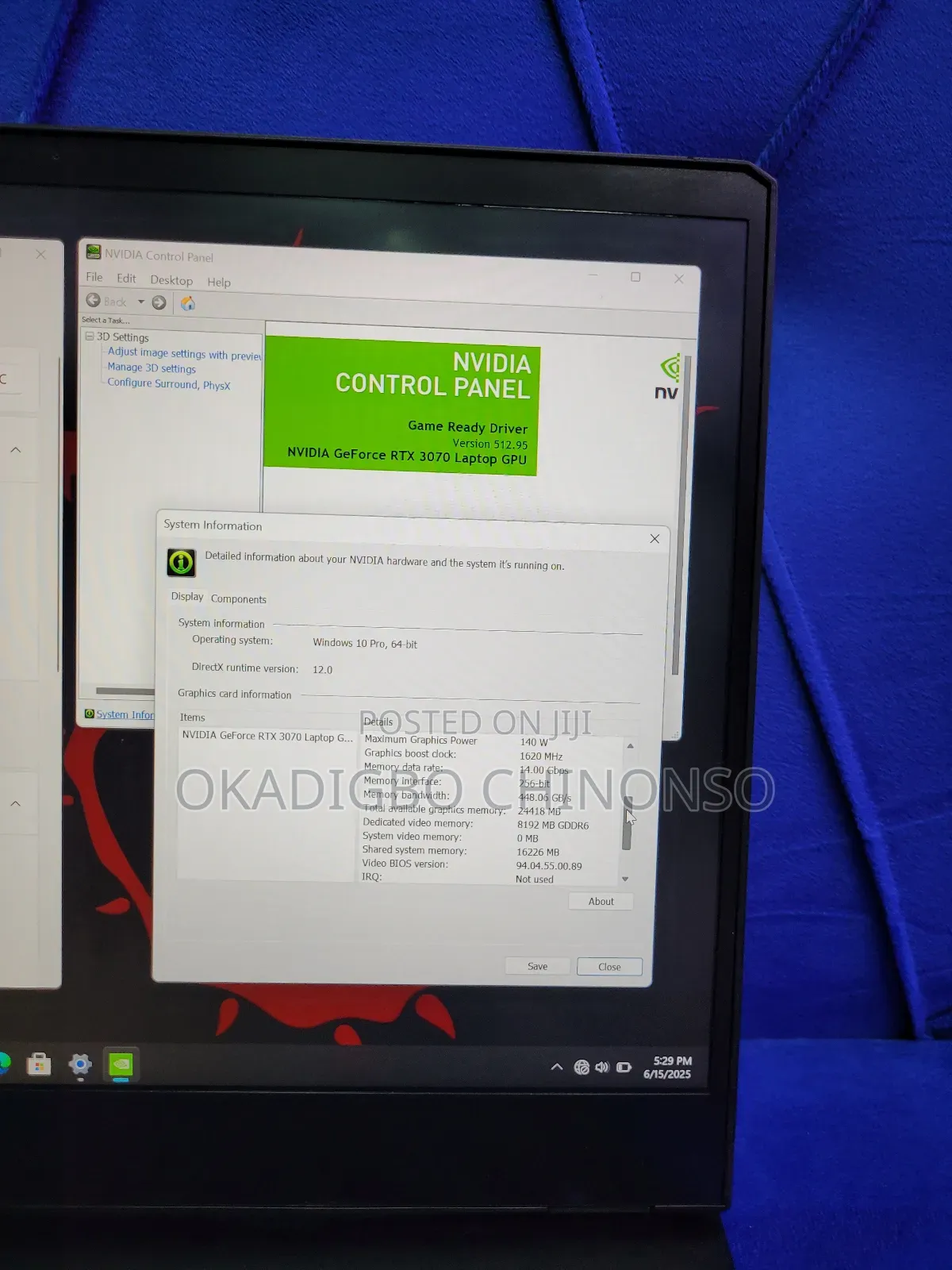 Laptop MSI GP66 LEOPARD 10UG 32GB Intel Core I7 SSD 512GB