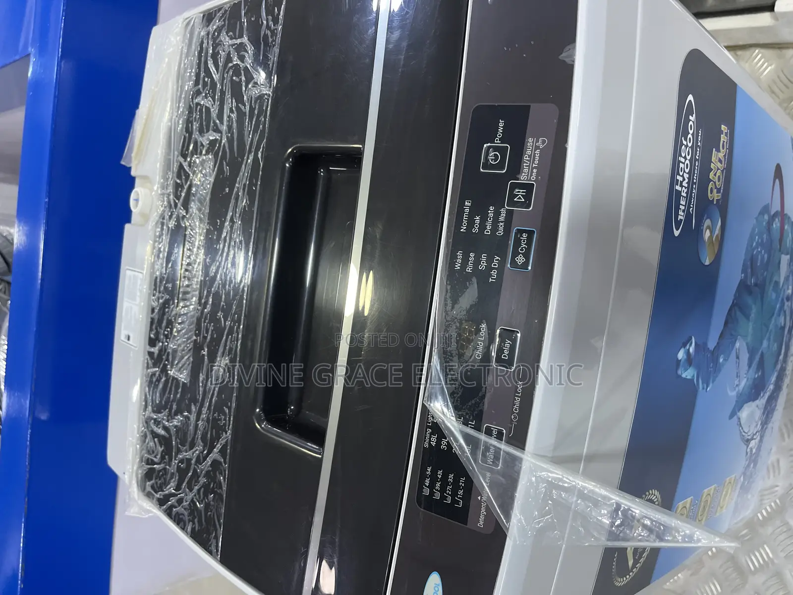 7kg Top Loader Automatic Haier Thermocool Washing Machine