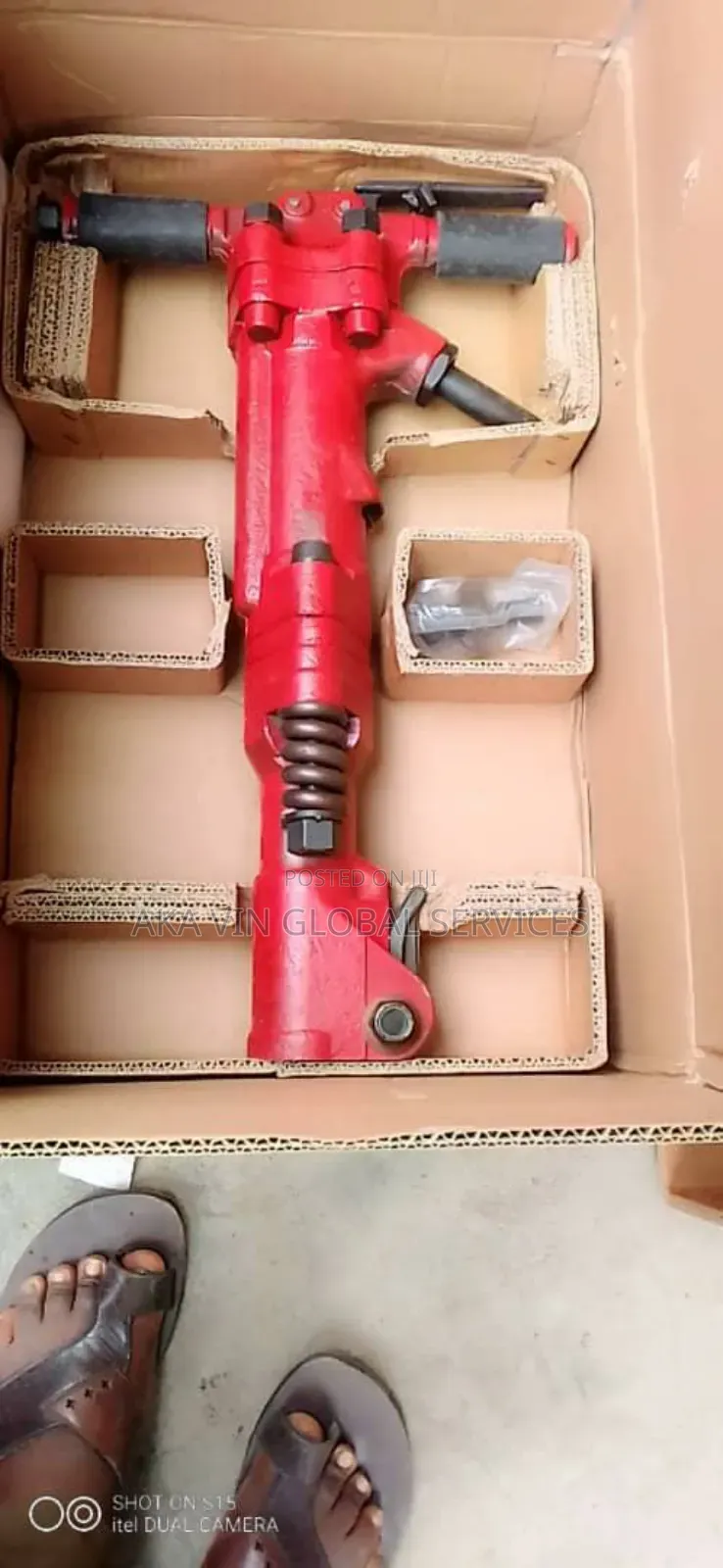Pneumatic Jackhammer 25mm Hellog