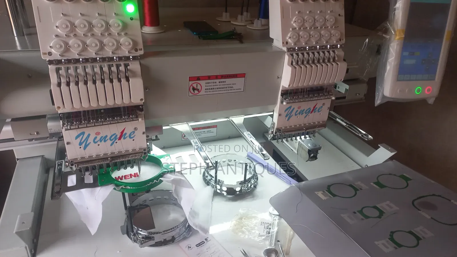 Embroidery Machine and Monogram