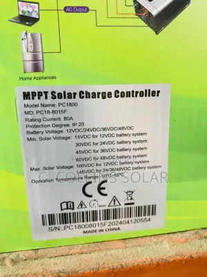 80a Mppt Must Charge Controller