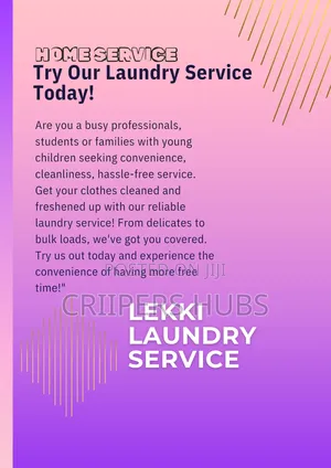 Lekki Laundry Home Service