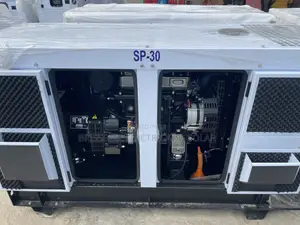Original England Perkins Soundproof Diesel Generator 30kva
