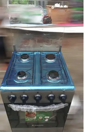 Tamashi 50×50 Cm 4 Burner Standing Cooker With in Built Oven