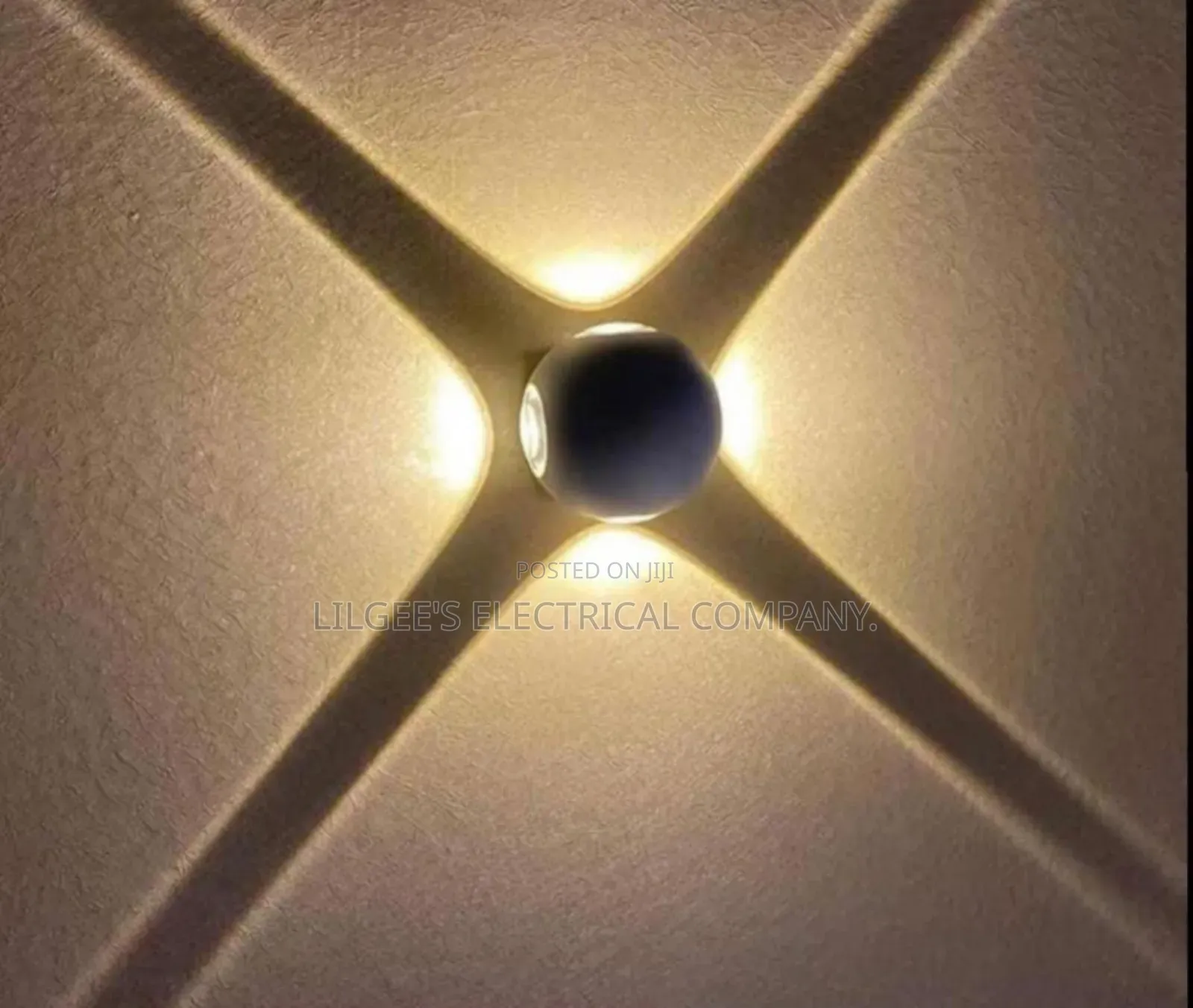 Ball Shaped Design Led Wall Light