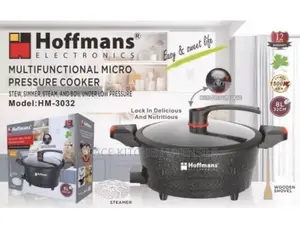 Hoffmans Multifunctional Micro Pressure Cooker - Black