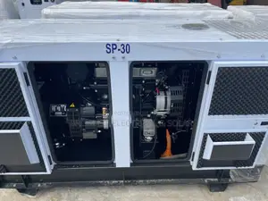 Original England Perkins Soundproof Diesel Generator 30kva