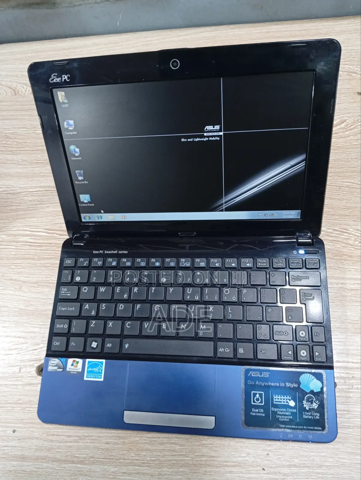 Laptop Asus 2GB Intel Atom HDD 250GB