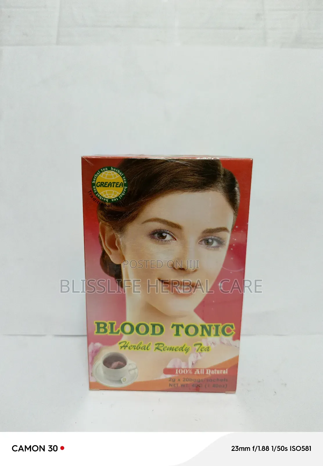 Blood Tonic Herbal Tea Smiley