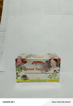 Blood Tonic Herbal Tea Smiley