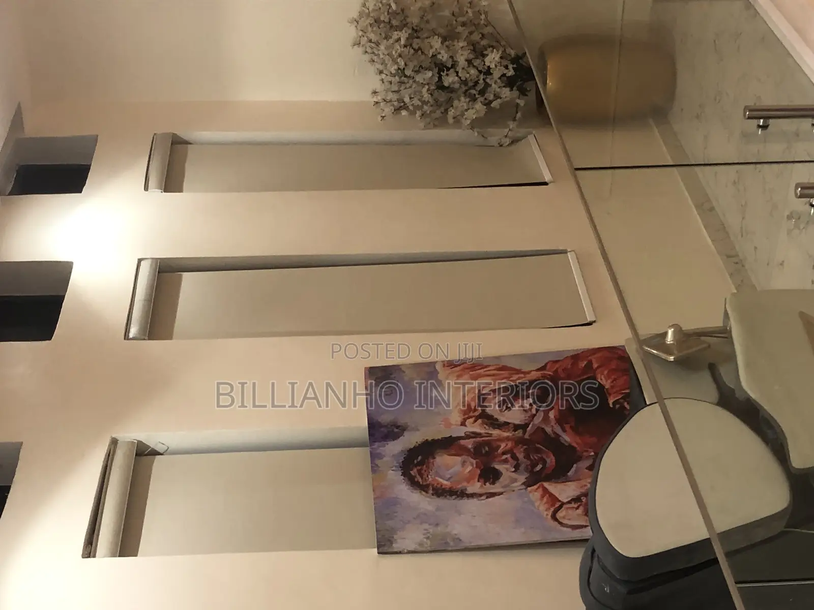 Off White Blackout Roller Blind
