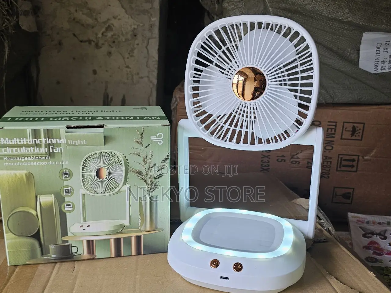 Multifunctional Light Circulation Fan