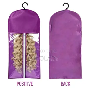 Wig Bag Storage With Hanger