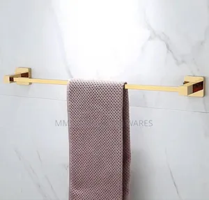 Single Towel Holder Color Gold