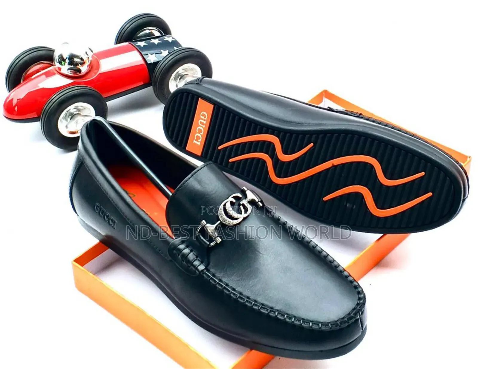 Quality Men's Black Leather Shoe